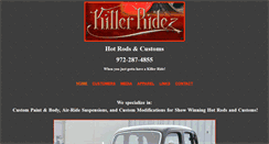 Desktop Screenshot of killerridez.com
