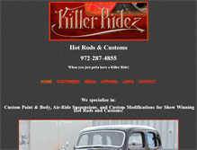 Tablet Screenshot of killerridez.com